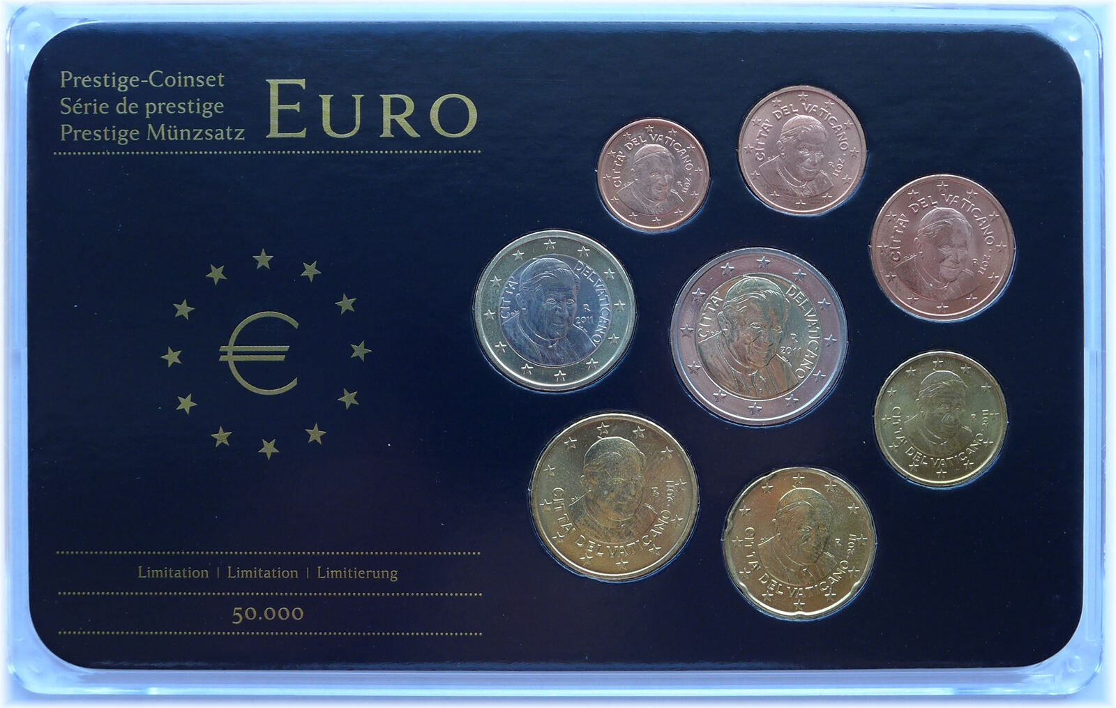 Vatikan Euro Kms Euro Prestige M Nzsatz Fdc Ma Shops