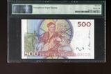 Schweden 500 Kronor 2001-02 P.66a - PMG - Carl XI - Christopher Polhem - SPL / Neuf