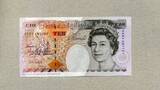 Großbritannien 10 Pounds 1993-2000 P.389a - Charles Dickens 1812-1870 - fast Neuf