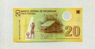 Nicaragua 20 Cordobas P.202a/Polymer- -