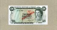 Bermuda 20 Dollars - Specimen - -