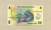 Rum&auml;nien 50 Lei 01.7.2005 P.120a - Serie 2005 - Vlaicus Flugzeug Adler -... 27,50 EUR  + 7,90 EUR frais d'envoi