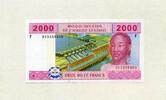 CENTRAL AFRICAN STATES - Equatorial Guinea 2.000 Francs P.508Fa - Bergbau - Wasserkraftwerk-Staudamm - Mädchen - -