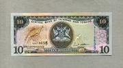 Trinidad & Tobago 10 Dollars P.48 -