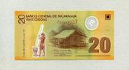 Nicaragua 20 Corbobas P.202b/Polymer - -