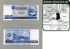 Staatsbank der DDR 1971-1989 100 Mark 1975 Ros.363c Karl Marx/CJ FDC / Neuf