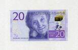 Schweden 20 Kronor (2015) P.69a - ASTRID LINDGREN - Pippi Langstrumpf - ... 7,20 EUR  + 7,90 EUR frais d'envoi