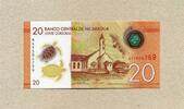Nicaragua 20 Cordobas P.210a - Polymer-Kirche / Tanzgruppe -