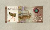 Nicaragua 200 Cordobas P.213b - Polymer-Gebäude / Brücke / Tanzgruppe- -