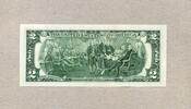 USA 2 Dollars Serie 1995 - Atlanta - President Thomas Jefferson - unc/ka... 7,50 EUR  + 7,90 EUR frais d'envoi