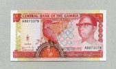 Gambia 5 Dalasis ND 1991-95 Pick 12b unc/kassenfrisch 7,95 EUR prix TTC + 6,50 EUR frais d'envoi