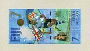 Fiji-Insel 7 Dollars - Olympia-Trainer Ben Ryan - Fiji-Flagge - -