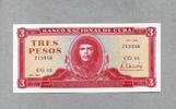 Cuba 3 Pesos P.107a -