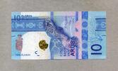 Aruba 10 Florin 01.1.2019 P.21 - Schildkr&ouml;te - Ruinen der Goldm&uuml;hle von ... 20,50 EUR  + 7,90 EUR frais d'envoi