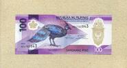 Philippinen 100 Piso - Neue Serie 2024/25 - Polymerausgabe - -