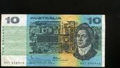 Reserve Bank of Australia 10 Dollars P.45e -