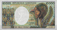 Gabon 10.000 Francs ND(1984) Pick 7a SPL / Neuf