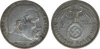 Germany 2 Mark 1937 A Germany - 2 Mark, 1937, Hindenburg A  7,90 EUR  + 10,00 EUR frais d'envoi