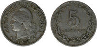 Argentina 5 centavos Argentina - 5 centavos, 1907 -