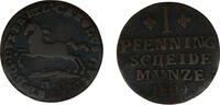 Germany  Germany - 1 Pfennig, 1804, Brunswick  19,90 EUR  + 10,00 EUR frais d'envoi