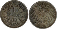 Germany 1 Mark Germany, 1 Mark, 1912, D  46,80 EUR  + 10,00 EUR frais d'envoi