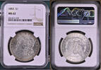  Dollar 1883 USA – 1 Dollar 1883 Morgan, NGC MS 63  95,70 EUR  + 10,00 EUR frais d'envoi