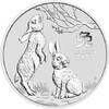 Australia 1 oz 2023 Australian Lunar Series III: Year of the Rabbit Silver Coin -