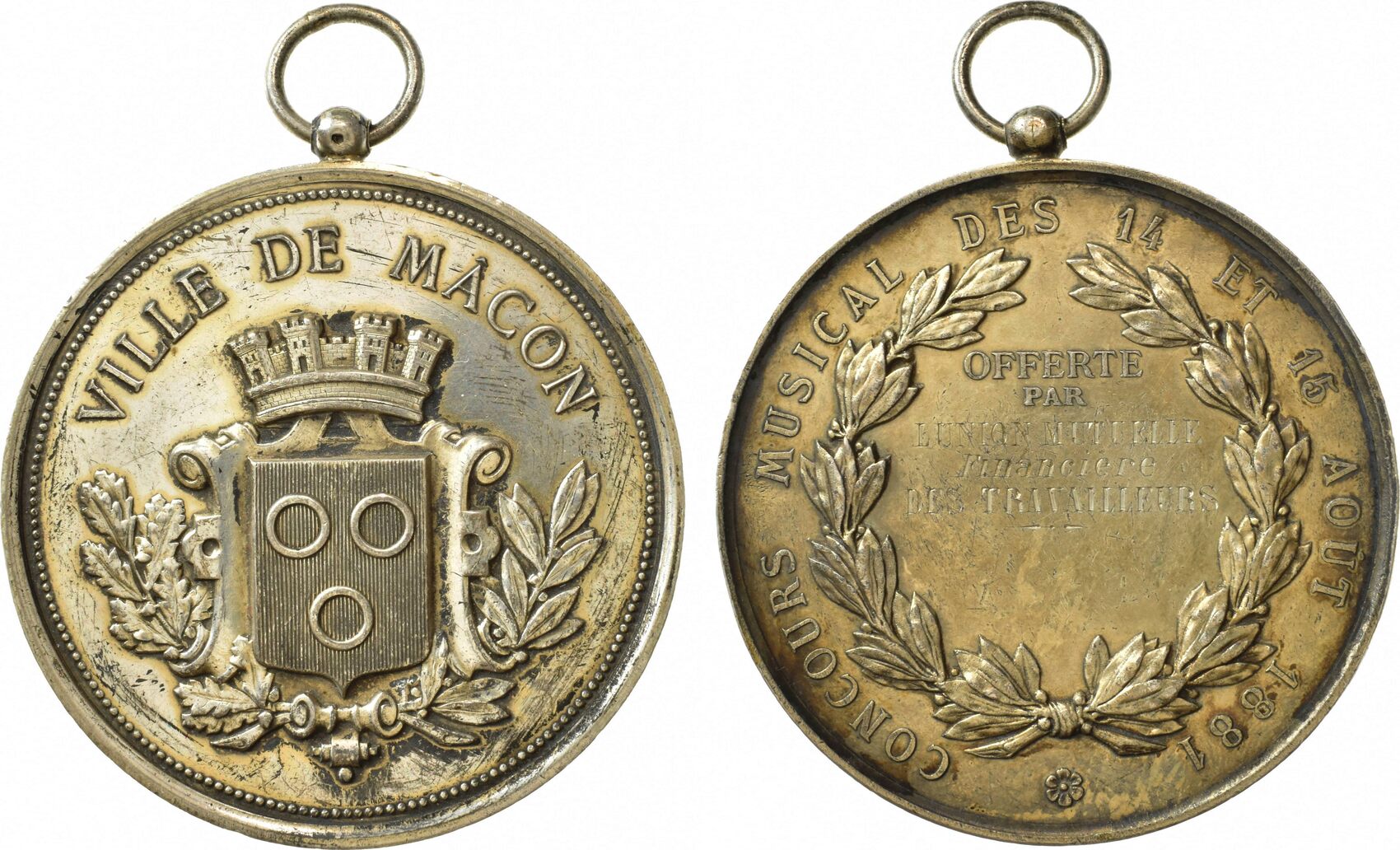 MECCANO Rarissime médaille pour un concours de construction 1920/25
