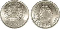 Portugal 50 Centavos Portugiesische Republik (1911 - 1969) -