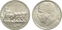 Italien 50 Centesimi Glatter Rand -