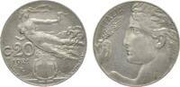 Italien 20 Centesimi König Vittorio Emanuele III. (1900 - 1946) -