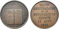 Schweiz Genf Medaille 350 Jahre Reformation Geneve, 23 AOUT 1885 -