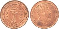 Ceylon 1 Cent Sri Lanka Cent 1906 Ceylon, Eduard VII. (1901-1910) -