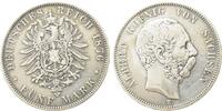Deutschland 5 Mark Albert König von Sachsen (1873-1902) -