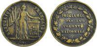 Frankreich Medaille der DRITTEN REPUBLIK / 7 BRE - 1780 -