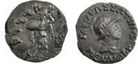 Griechenland Drachme Münzherrschaft: Indo-Greek Kingdoms of Bactria -