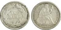 USA Dime 1883 Seated Liberty (1837-1891) ss 34,00 EUR  + 10,00 EUR frais d'envoi