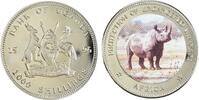 Uganda 1000 Shilling 1996 Wildlife Afrika - Nashorn pp 20,00 EUR  + 14,00 EUR frais d'envoi