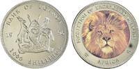 Uganda 1000 Shilling 1996 Wildlife Afrika - Nashorn pp 22,00 EUR  + 14,00 EUR frais d'envoi