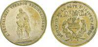 Schweiz Medaille Yverdon, Stadt Medaille 1890, Eröffnung der Pestalozzi Statue -