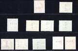 Berlin Rollenmarken MiNr. 141-152 v + w postfrisch MiNr. 141-152 v + w Rollenmarken