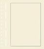 Leuchtturm Blankoblätter mit schwarzer Randlinie BL19 (50er Pack) 334112 Neu -