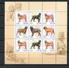Russland Russland Zusammendruck-Kleinbogen MiNr. 971-975 postfrisch Hunderassen MiNr. 971-975 Zusammendruck-Kleinbogen Hunderassen -