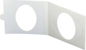 Hartberger Münzrähmchen 53 mm, zum Heften (1000er-Packung) 8331053 Neu -