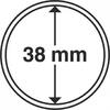 Leuchtturm Münzkapsel Grips 38 mm (10er Pack) 327110 Neu -