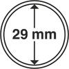 Leuchtturm Münzkapsel Grips 29 mm (10er Pack) 303522 Neu -