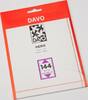 Davo Streifen Nero schwarz N144 (128 x 148 mm) DV21144 Neu -