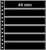 Leuchtturm R-Tafeln Schwarz 6er Einteilung (5er Pack) 359391 Neu -