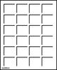 Leuchtturm Münztableau S für 24 Münzen bis 33 mm Ø, blau (2er Pack) 336508 Neu -