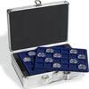 Leuchtturm Münzkoffer CARGO S6 für 144 2-Euro in Kapseln, silber 301163 Neu -